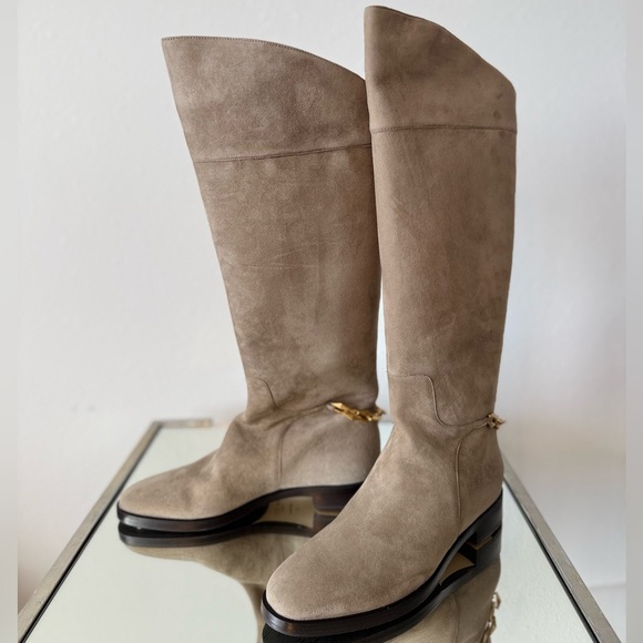 New JIMMY CHOO Nell suede knee-high boots 41 $1,695 - Picture 10 of 13
